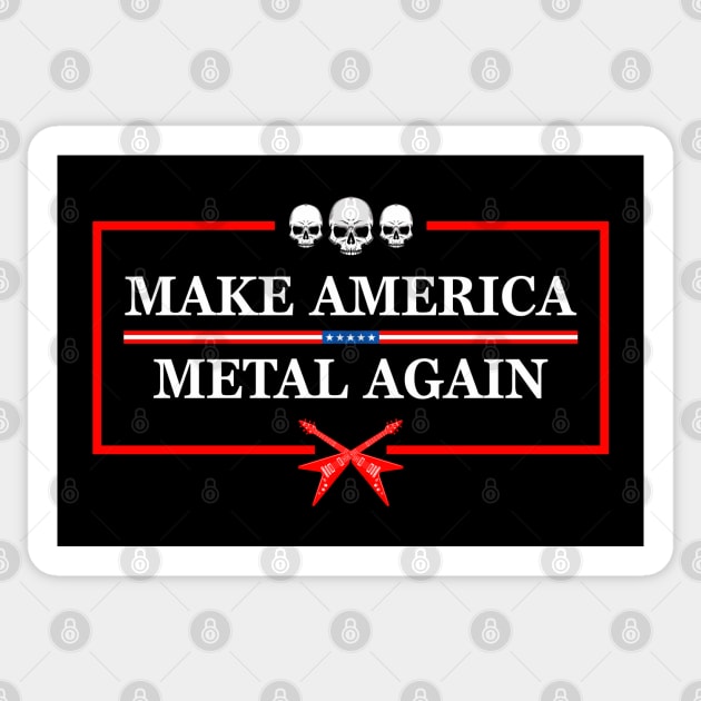 Make America Metal Again Sticker by MIKOLTN